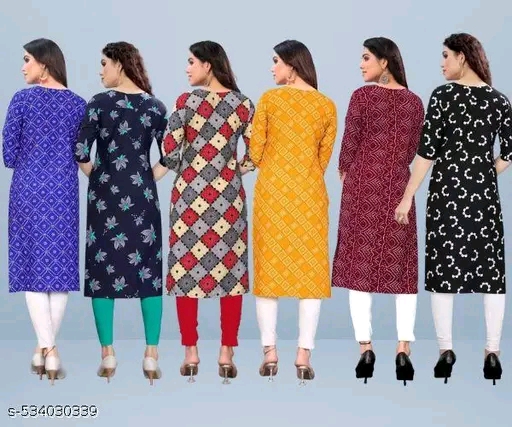 Aishani Voguish Kurtis 6 Combo all in one
