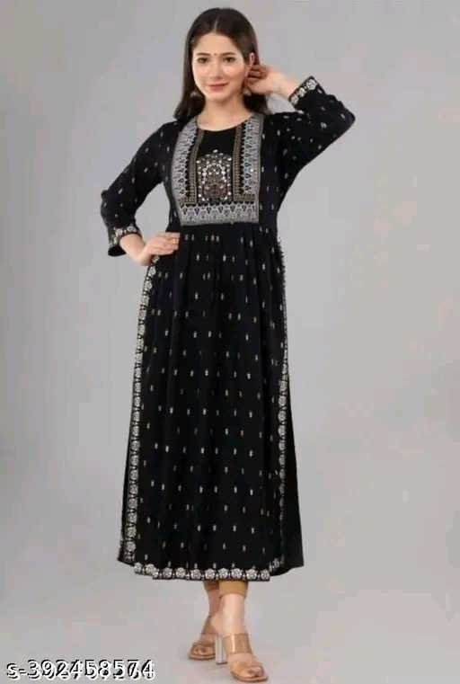Women Rayon Myra Petite Kurtis